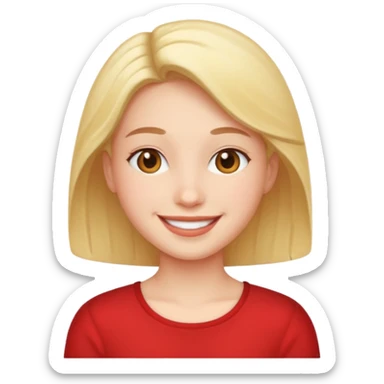 Una persona con otra enamorada sticker