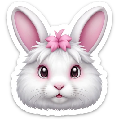 Cute rabbit  sticker