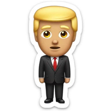 trump borracho sticker