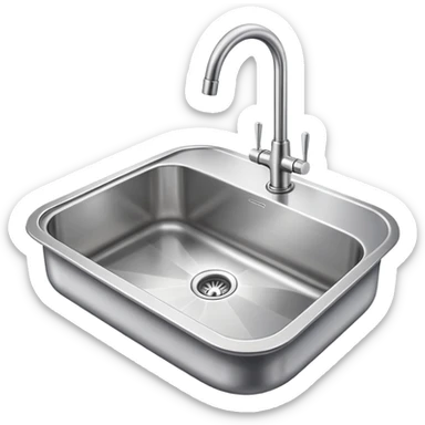 Sink sticker
