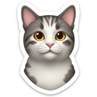 Pets cat sticker