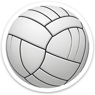 volleyball ball sticker