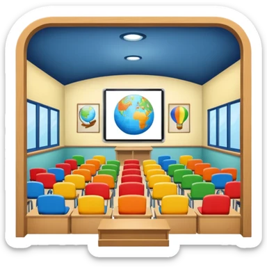 primary school projection sticker