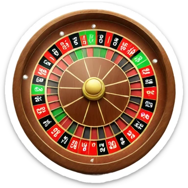 roulette wheel sticker