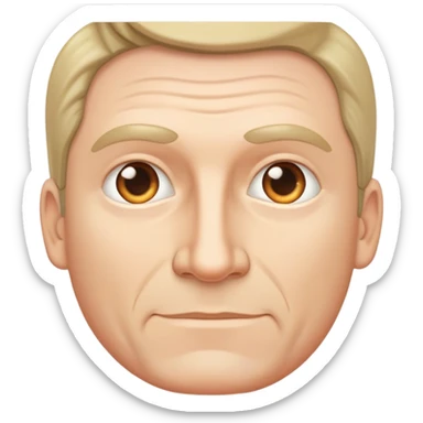 Белый мужчина 47 лет.  sticker