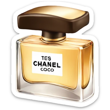 Coco Chanel perfume ￼ sticker