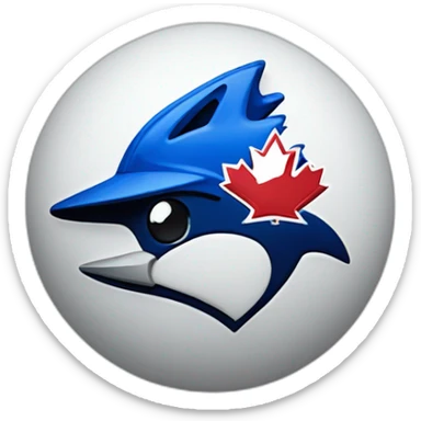 Blue Jays baseball sticker