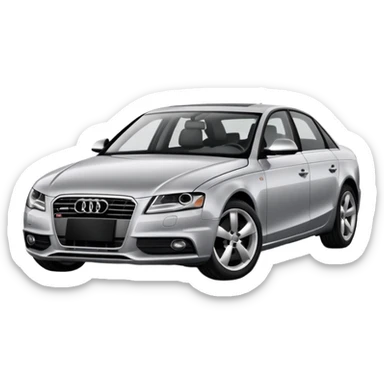 Audi A4 2009 sticker
