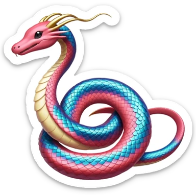 Cresselia-Seviper-Milotic-fusion sticker