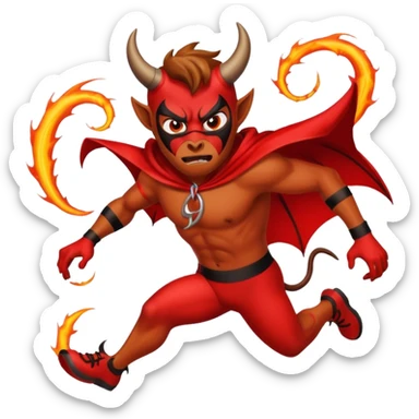 Hurricane runner Like taz Devil  sticker