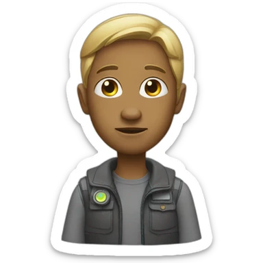 vision of the future sticker