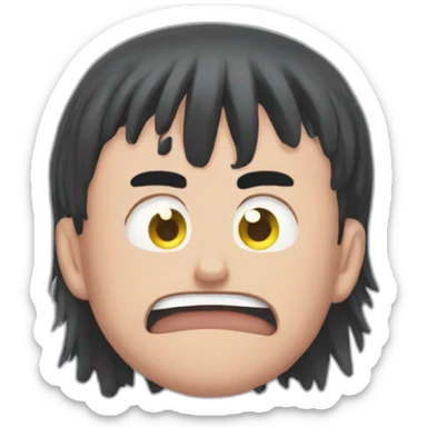 guts from berserk crying sticker