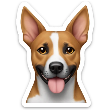 Australian cattle dog pitbull mix sticker
