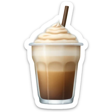 Ice latte sticker