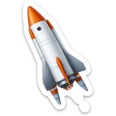 Accenture launch rocket ship sticker