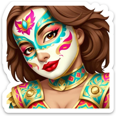 Luchador sticker