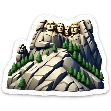 mount rush more sticker