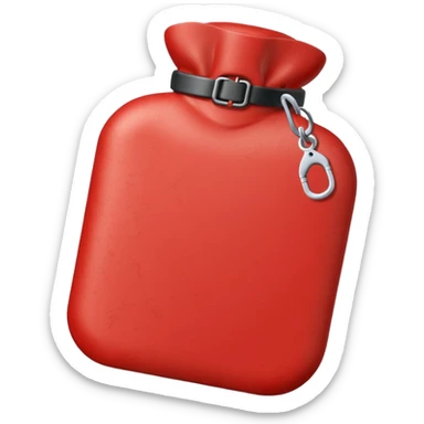 hot water bottle sticker