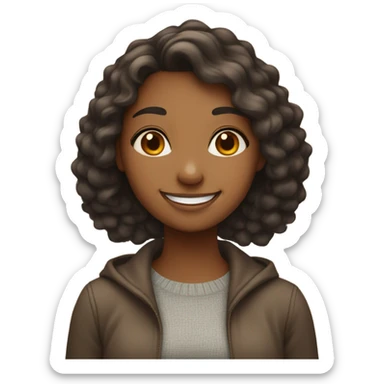 Girlfriend with a sweet heart sticker