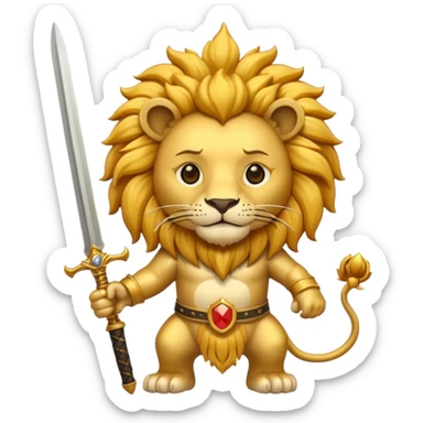 🇮🇷+🦁+⚔️+☀️ sticker
