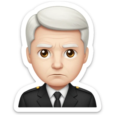 cute, authoritarian and controlling leader sticker