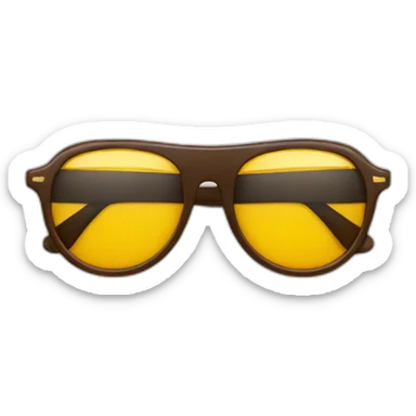 Sunglasses sticker