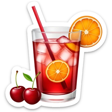 Shirley Temple drink sticker