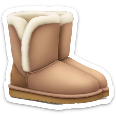 UGG slippers  sticker