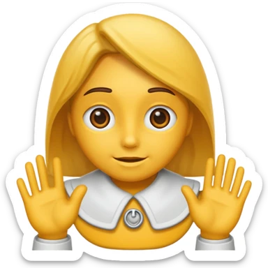 You’re welcome sticker