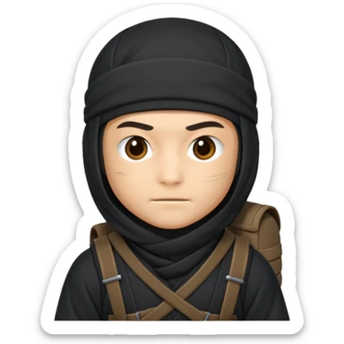 Ninja camino santiago sticker