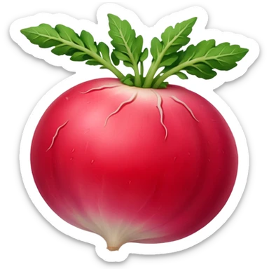 spicy radish sticker