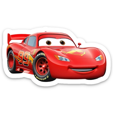 lightning mcqueen  sticker