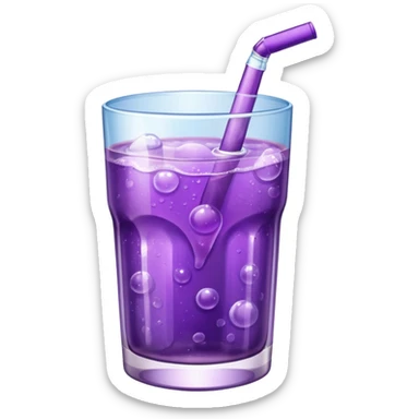 Make a grape soda sticker