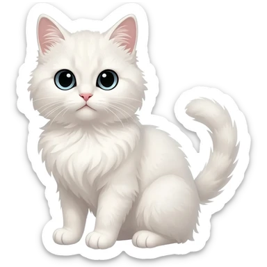A cat baby sticker
