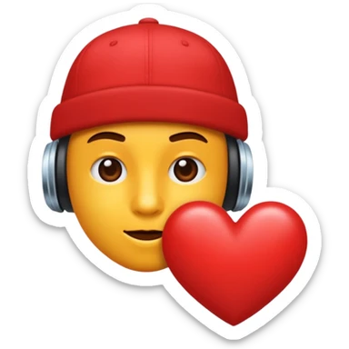 J’aimerais un cœur avec dedans Jul le rappeur sticker