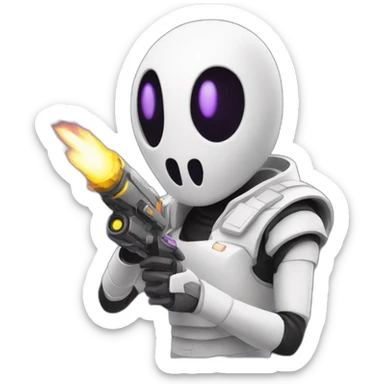 Gaster blaster sticker