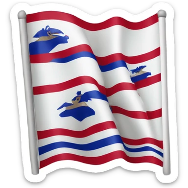 Assyrian flag  sticker