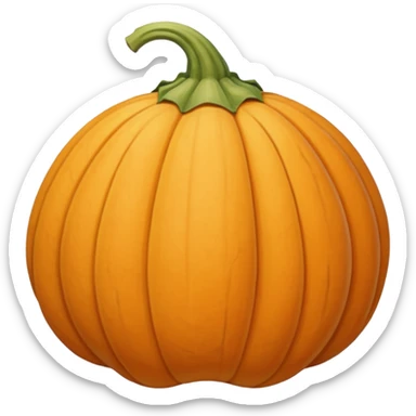 dried pale butternut squash  sticker