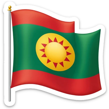 Kürdistan Flag sticker