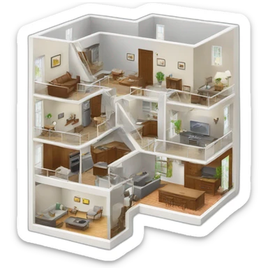 apartment renovation sticker