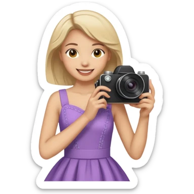 emoji 😍 megang kamera 📸 sticker