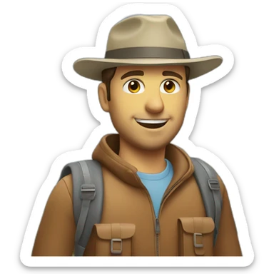 turist in argentina sticker