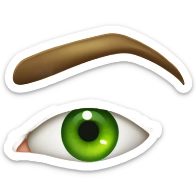 Envious eyes sticker