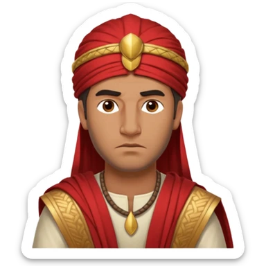 hombre caratgineses  sticker