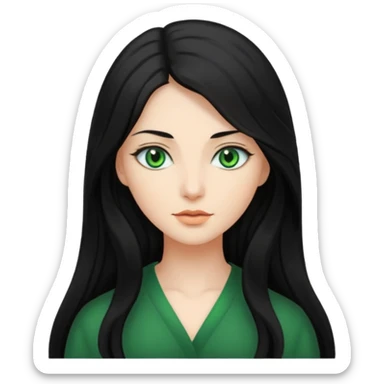 ca you make her hair a little longer please sticker