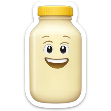 mayonnaise sauce sticker