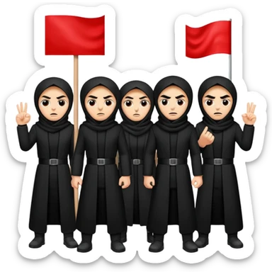 Fuck iran regime  sticker