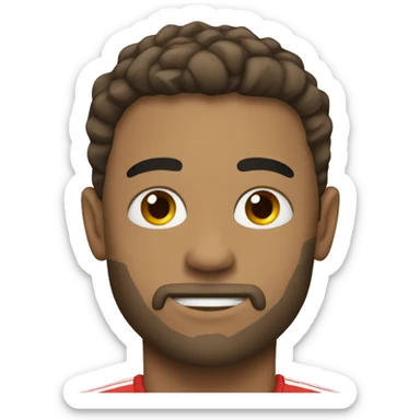 jugador de futbol sticker