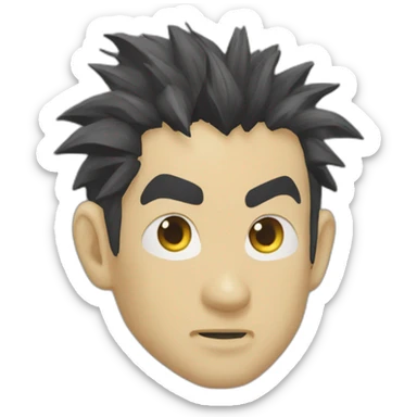 Ryuke et ken street fighter sticker