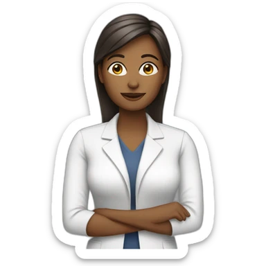 female-therapist sticker